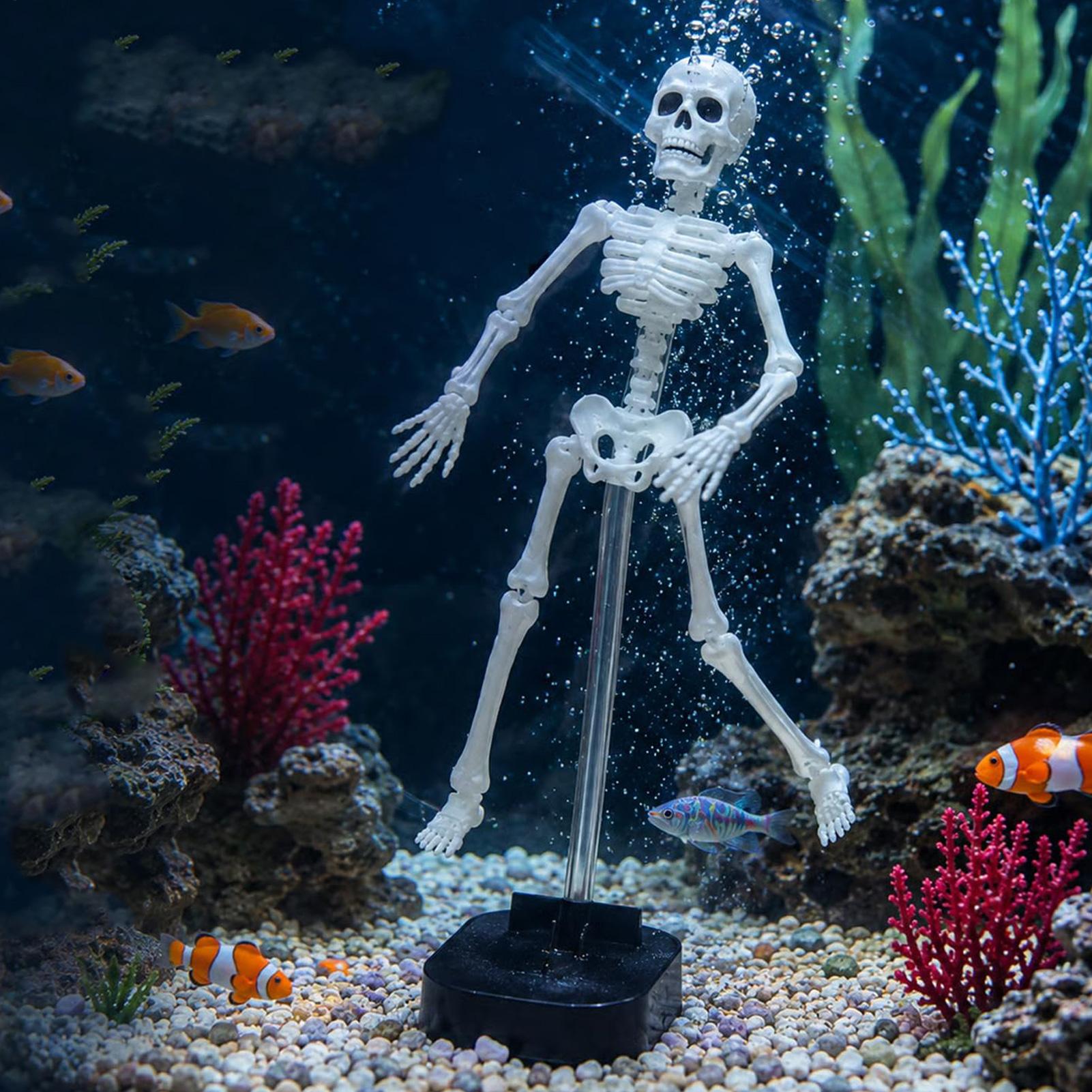 Aquarium Skeleton Decor Hallow - огляд і ціна Aquarium Fish Diseases