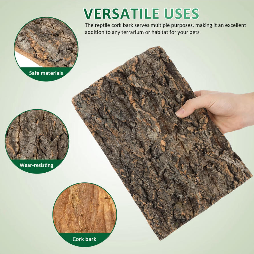 1pc Cork Bark Reptile Climbing - огляд і ціна Aquarium Fish Dragon